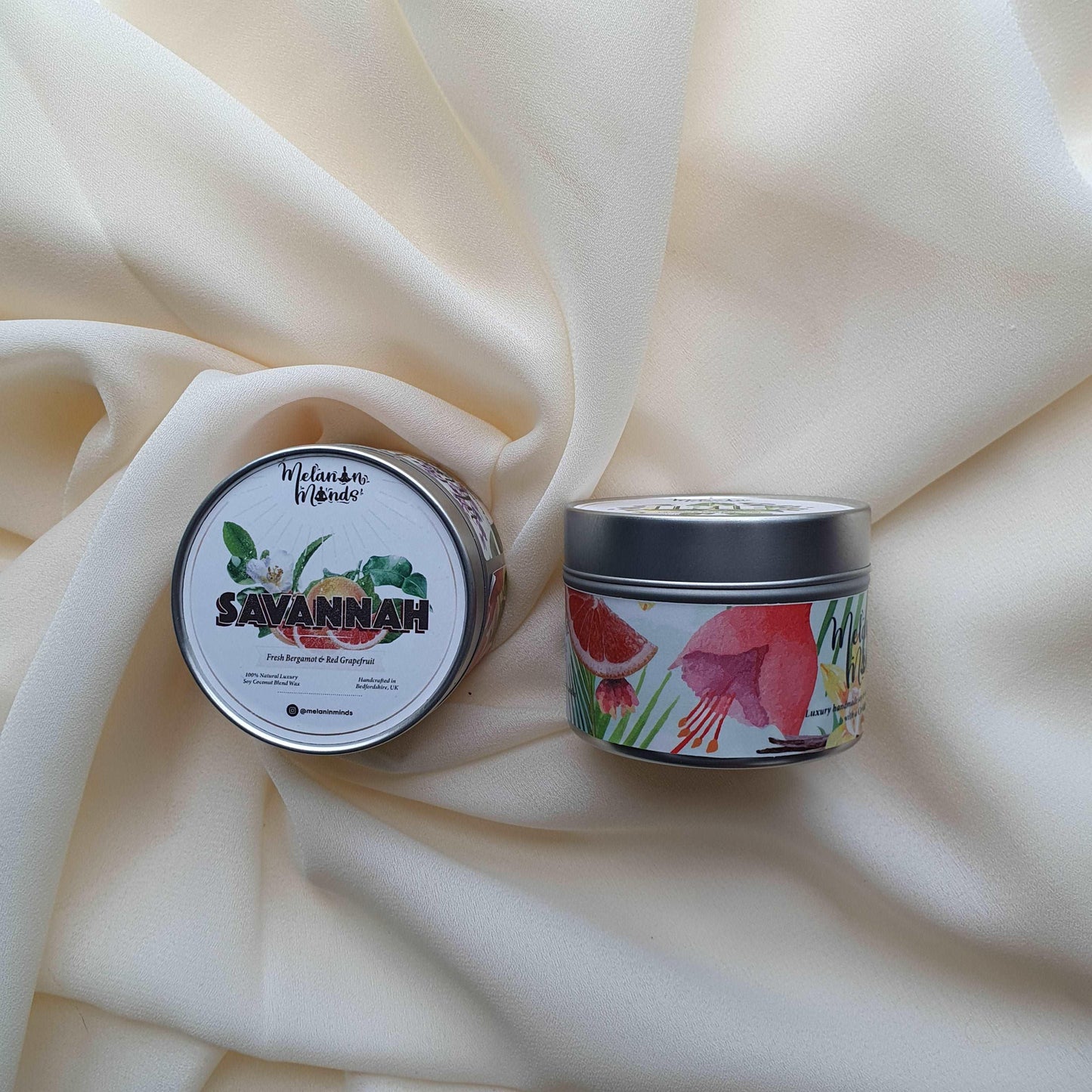 Savannah | Fresh Bergamot & Red Grapefruit Mini Candle 100ml