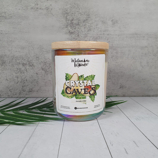 Crystal Caves | Avocado & Mint Candle 300ml