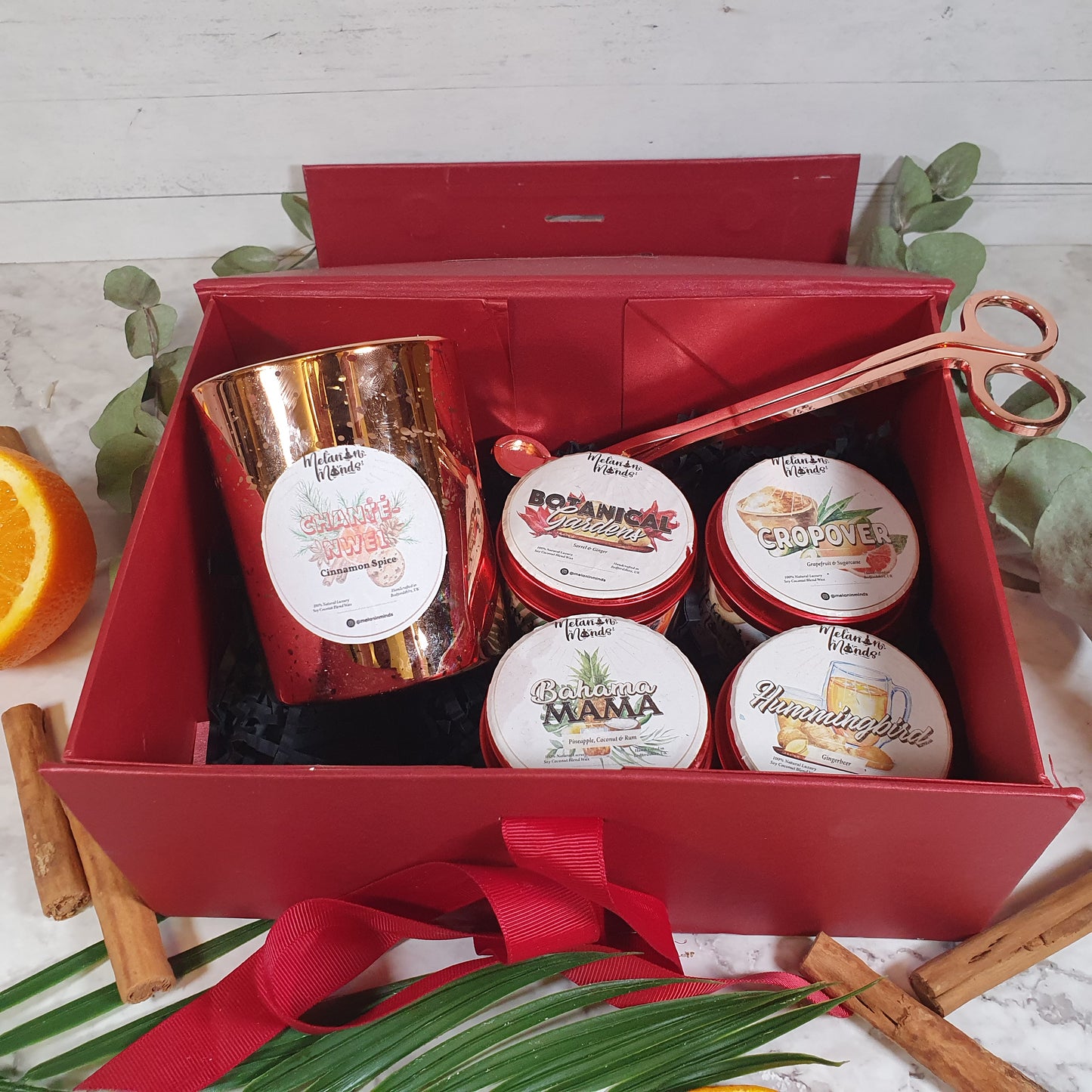 Christmas Luxury Self-Care Candle Gift Box