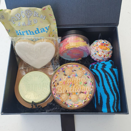 ENTER OUR RAFFLE FOR A CHANCE TO WIN  OUR NEW BIRTHDAY GIFT BOX