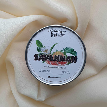 Savannah | Fresh Bergamot & Red Grapefruit Mini Candle 100ml
