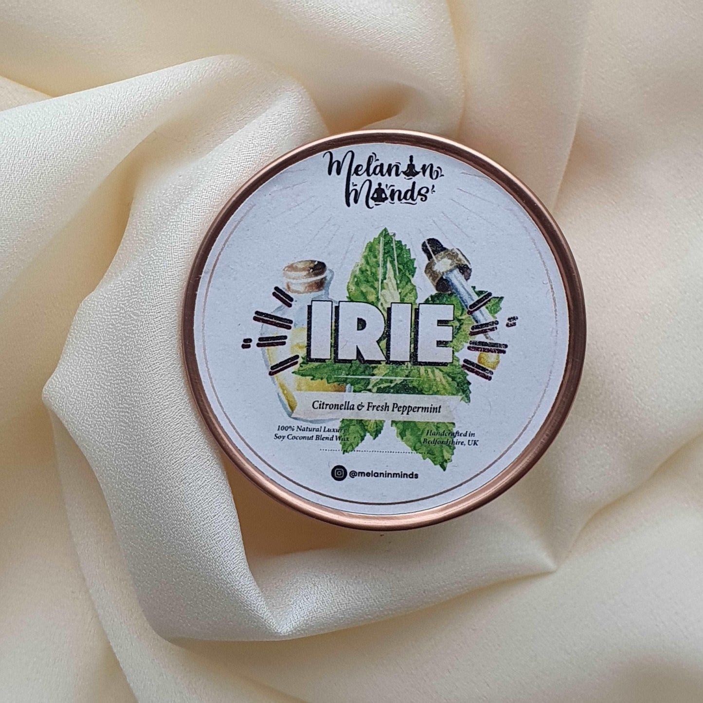 Irie | Citronella & Fresh Peppermint Mini Candle 100ml